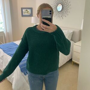 American Eagle Outfitters Green Sweater